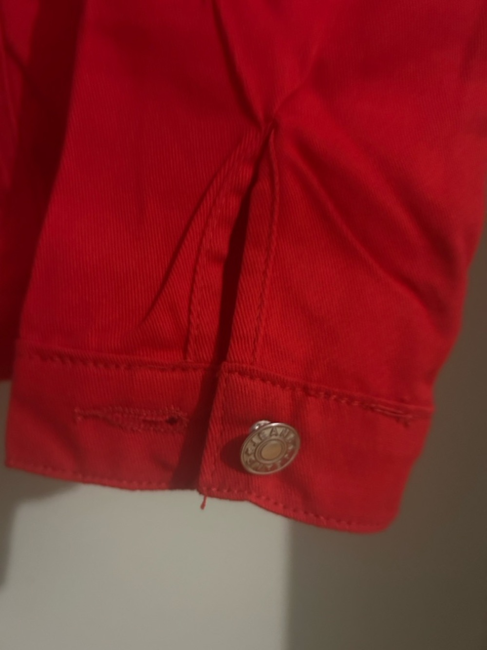 Zara Red Men's Shirt Jacket - Picture 6 of 7